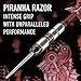 DW Piranha Razor 90% Tungsten Steel Tip Darts 22G, Precision Balanced, Accurate and Durable - Perfect for Professional and Recreational Players