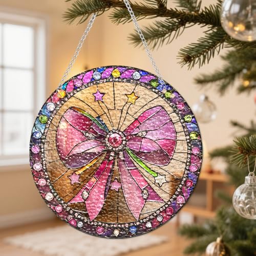 zhuoyaju Acrylic Suncatcher Window Hanging, Sun Catcher Indoor Window