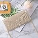 Eidsefe Evening Bag Clutch Purses for Women Wedding Bag Sparkling Party Handbag with Detachable Chain (Apricot Gold)
