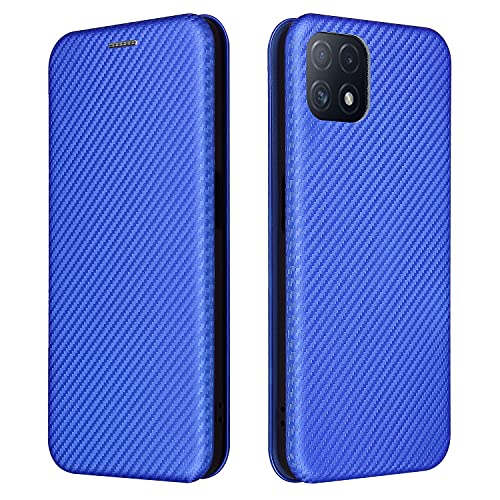 Étui Oppo A72 5G en fibre de carbone chic et housse antichoc luxe