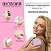 DIOROAR Crystal Hair Eraser for Women,Upgraded Painless Crystal Hair Remover Diamond,Effective Nano Glass Hair Removal Stone Exfoliation without Shaver,Natural Epilator for Silky Skin(Pastel Lilac)
