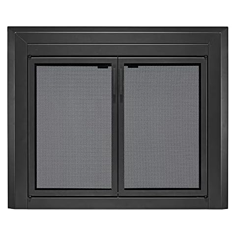 UniFlame Logan Fireplace Doors Cover