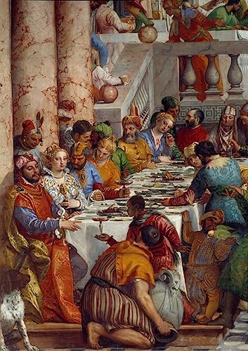 Peinture murale Véronèse Les Noces de Cana sublimez votre décoration de salon