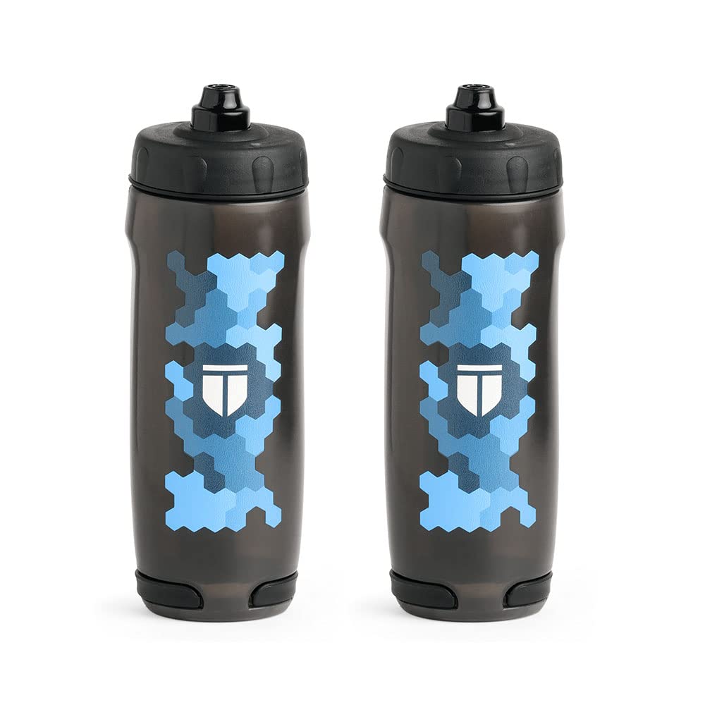 TEGO Rush Running Water Bottle | 500 ml | Lightweight & Squeezable | Plant-Based Polymer | BPA-Free Sports Lid | Hand Strap for Easy Grip