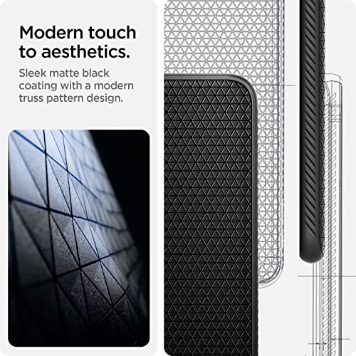 Image of Spigen Liquid Air | OnePlus Nord 2T 5G Case [Air Cushion Protection] [Flexible] OnePlus Nord 2T 5G Back Cover | TPU - Matte Black