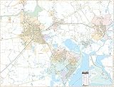 Golden Triangle, TX Wall Map
