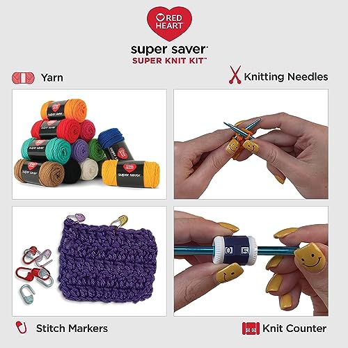 Red Heart RHSSKIT.003 Super Saver Super Yarn Knit Kit thumb #2