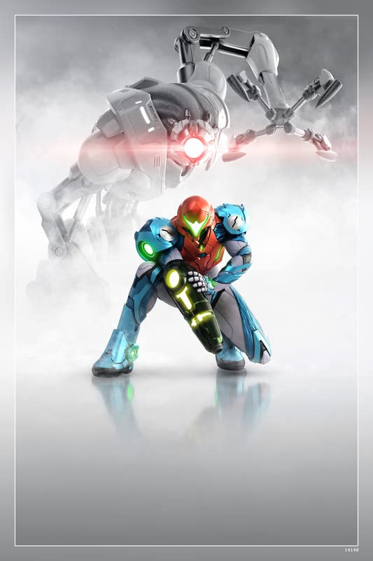 POSTERDADDY Metroid Dread Samus Matte Finish Paper Poster Print 12 x 18 Inch (Multicolor) PD-14148