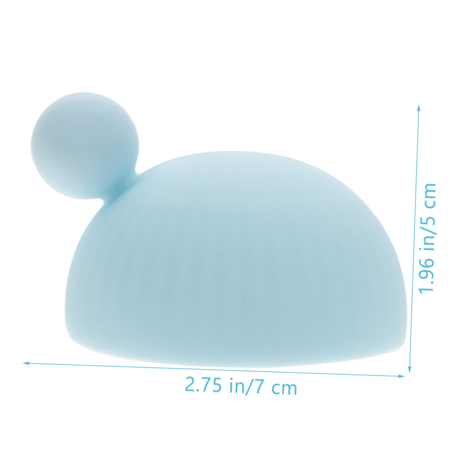 NOLITOY Silicone Cosmetics Brush Scrubber Simple Rinsing Container Compact for Easy Cleaning of Makeup Tools