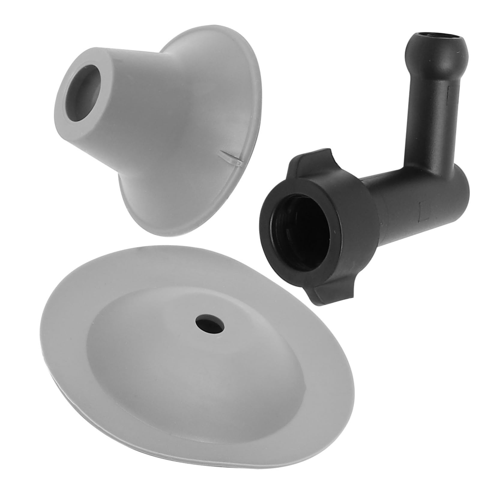 Ventouse de Toilette Flexible Piston Déboucheur Sanitaire Blanc Non Applicable Débouchage Puissant Adaptable pour Wc la Cuisine Salle de Bain Usage Domestique Usage Immédiat