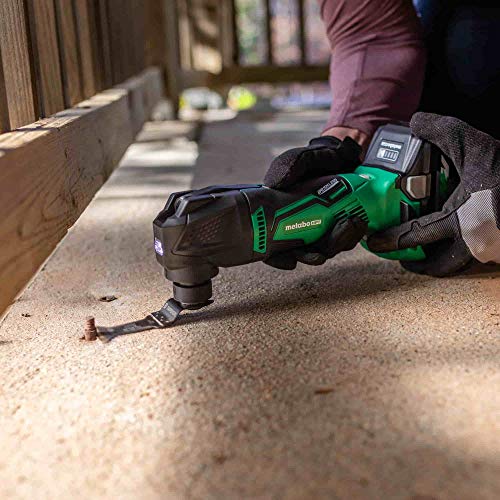 Metabo Hpt 18V Multivolt™ Cordless Oscillating Multi-Tool | 18V Brushless Motor | Variable Speed Mode Functions | Tool-Less Blade Change | Lifetime Tool Warranty | Bare Tool - No Battery | Cv18Dblq5 #TOP4