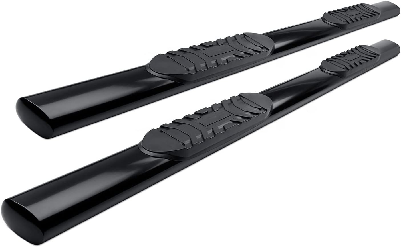 Steelcraft 5 Inch Oval Nerf Bars 402319B for Chevrolet Silverado Pickup