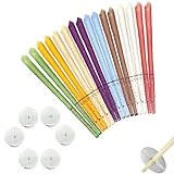 【Eficacia】Estas velas oidos liberan aceites esenciales durante el proceso de combustión. Al escuchar el sonido ardiente de las velas para los oídos, combinado con un masaje de oídos, puede aliviar eficazmente los tapones para los oídos, el tinnitus, los dolores de cabeza y otros síntomas, mantener los orejas frescos, relajar los nervios, y mejorar la calidad del sueño.