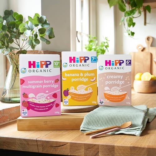 HiPP Organic Creamy Porridge 6+ Months 160g (Pack of 4) - Image 5