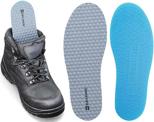 Image of Classic Gel Insoles Pair for Walking, Running, Sports, Formal and Safety Shoes - All Day Comfort - Made In India (Pack of 1 Pair, Small (5-9 UK))