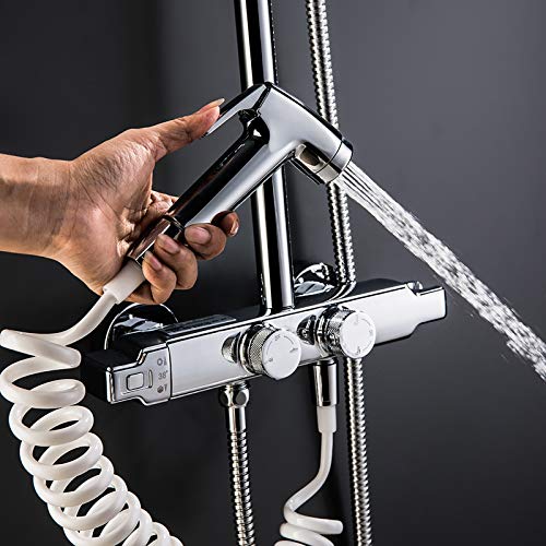 Douche thermostatique avec douchette 3 modes pour créer un espace spa chez soi - 3