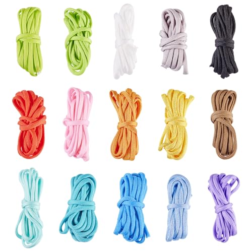 Corde à linge robuste en polyester 30m Craftdady pour suspendre et lier - 2