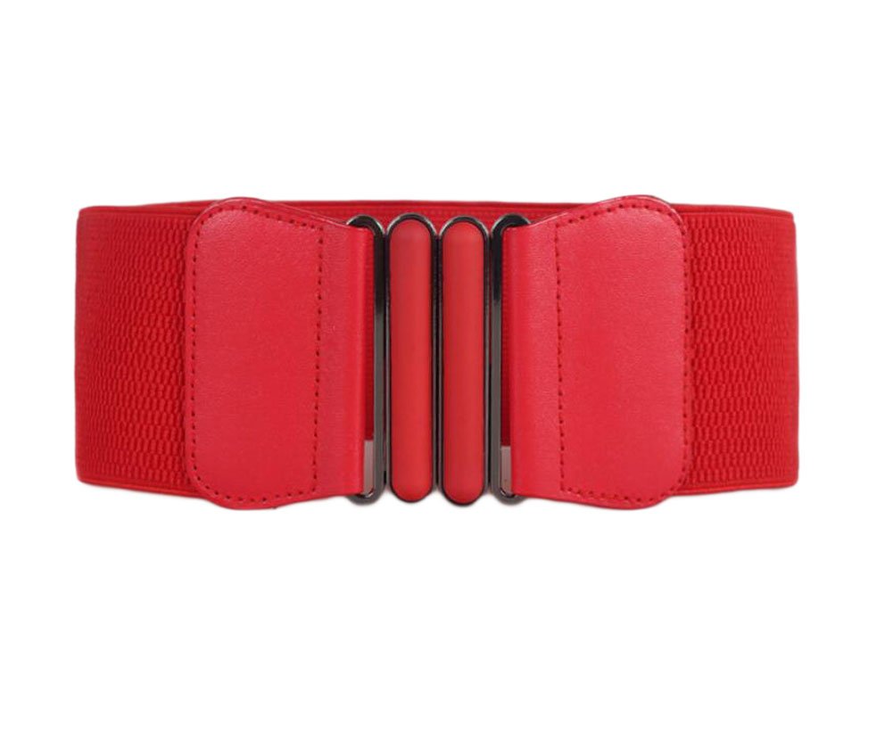 Diyafas Women's Wide Waist Cinch Belt Elastic Waistband Stretchy Dress Belts For Ladies Girls