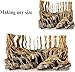 Azil Natural Aquarium Driftwood Root – Driftwood for Aquarium Decor, 170g~0.38lb (14″–16″), Fish Tanks, Terrariums, Aquascaping & Planted Tanks