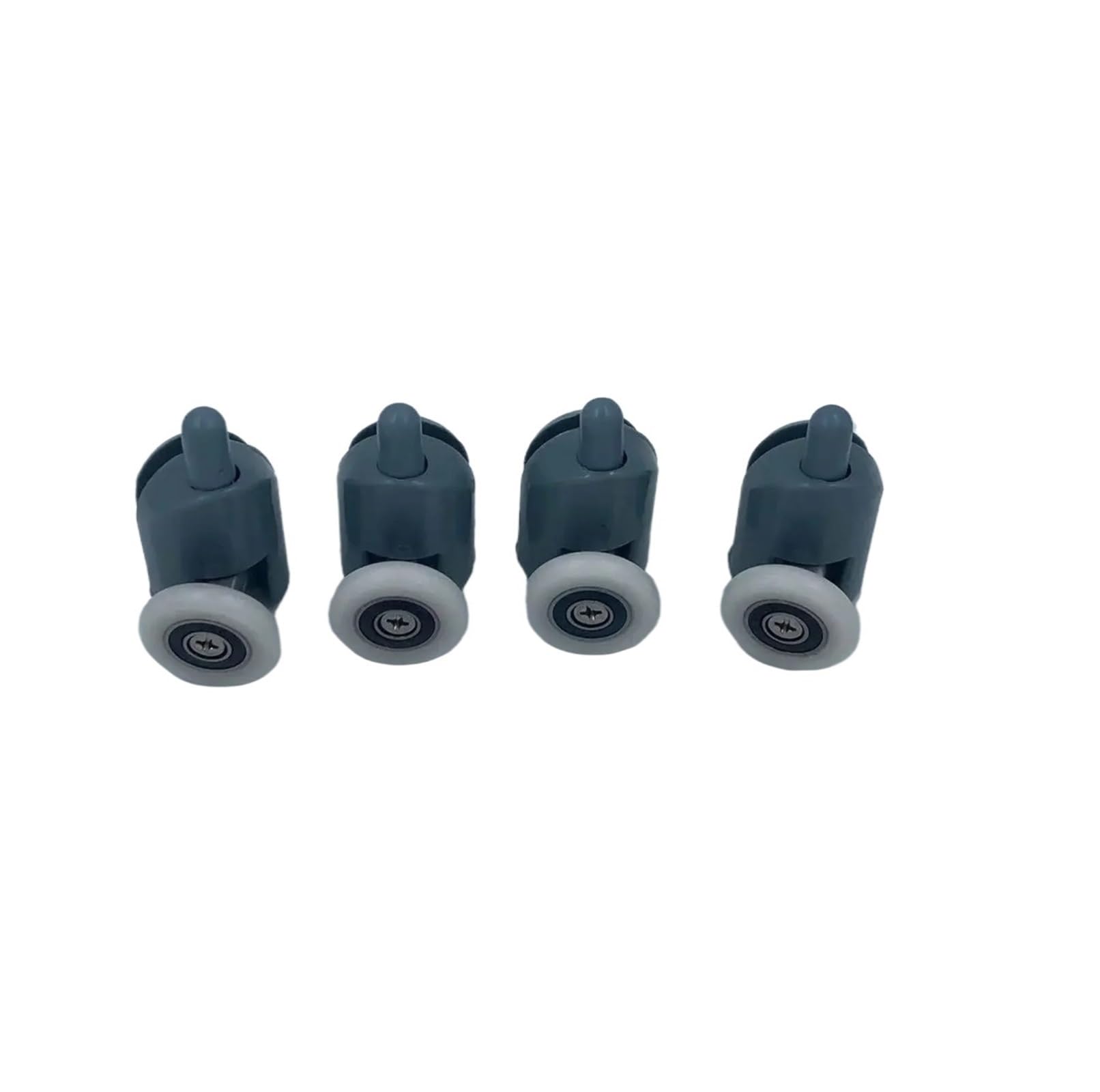 Ruedas para puertas correderas de cristal: repuestos de rodamientos inferiores de 22mm para ducha