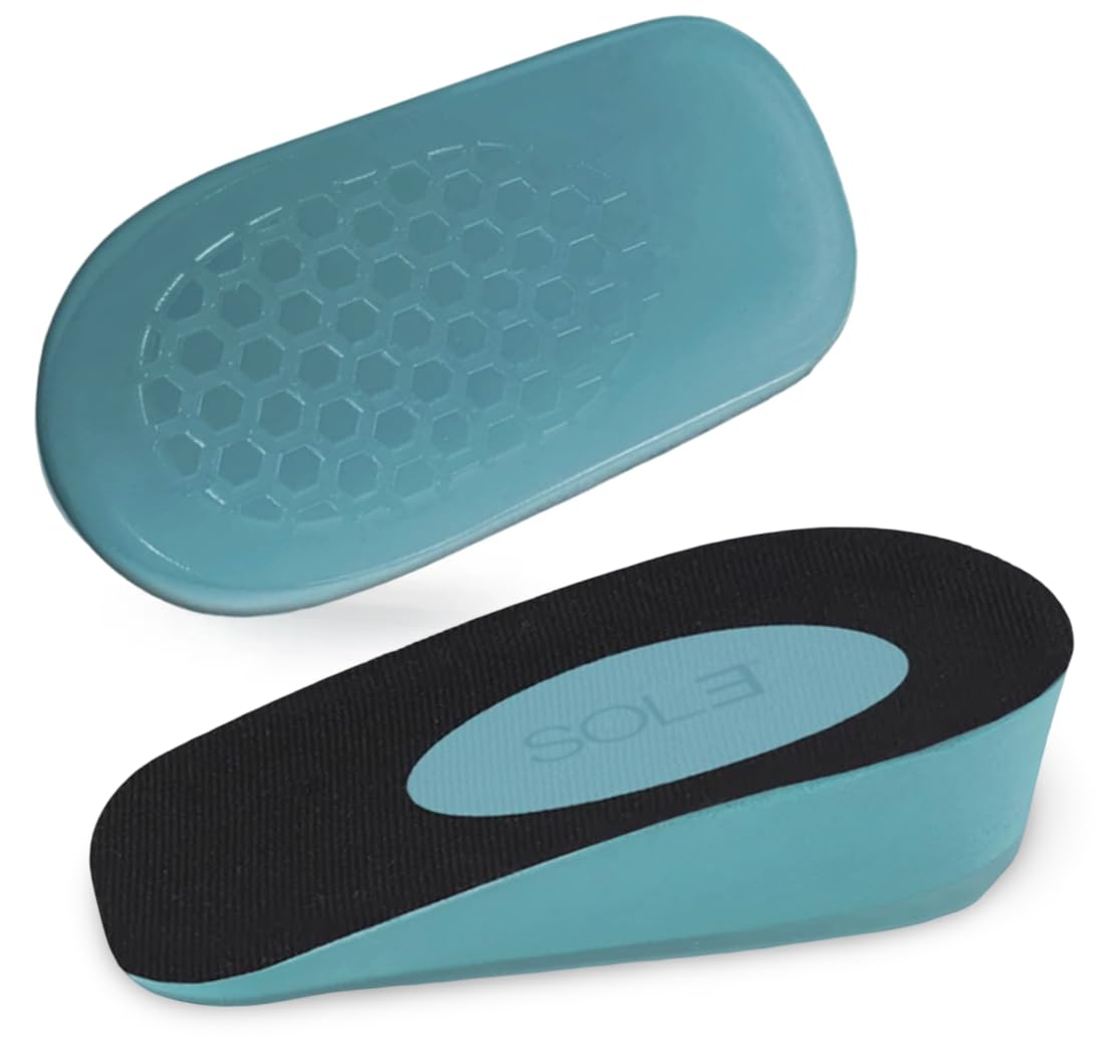 SOL3 Quick Lifts Height Increase Insole - Shoe Lift Heel Insert 1 Inch Cushion for Men Women