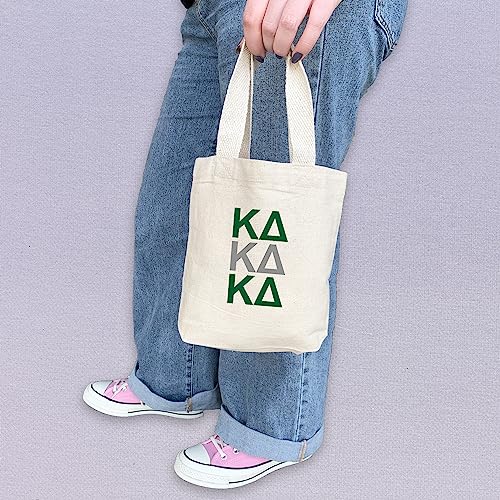 Mini Tote Bag with Greek Letters - Gift Tote Bags for Sorority - Mini Goodie Bag - Sorority Gift Bag3