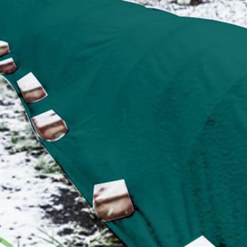 Copertura per piante, protezione antigelo, coperta per piante verde, in tessuto non tessuto resistente, 30 g/m² ispessito per protezione invernale dal gelo, tessuto traspirante da giardino