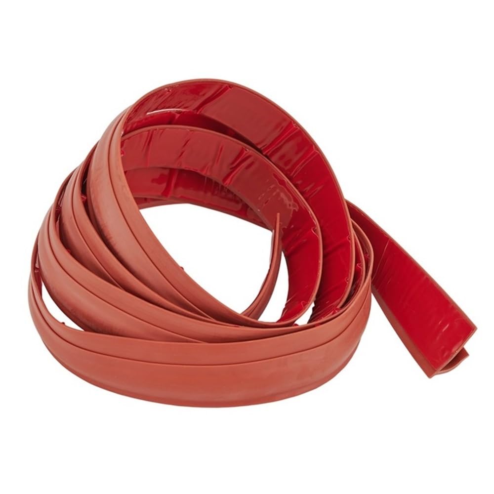 Loacea Carpet Transition Strip Traction Enhancement Strip TPE Material, Home Improvement Carpet Edge Transition 2meters(Brown)