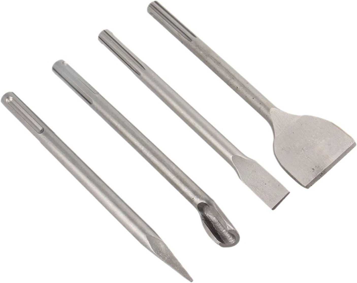 1ps SDS/Max Chisel Set 1PC 280mm Electric Hammer Point Groove Gouge Flat Chisel Break Concrete Brick Wall Drilling Masonry(Flat Chisel-20mm)