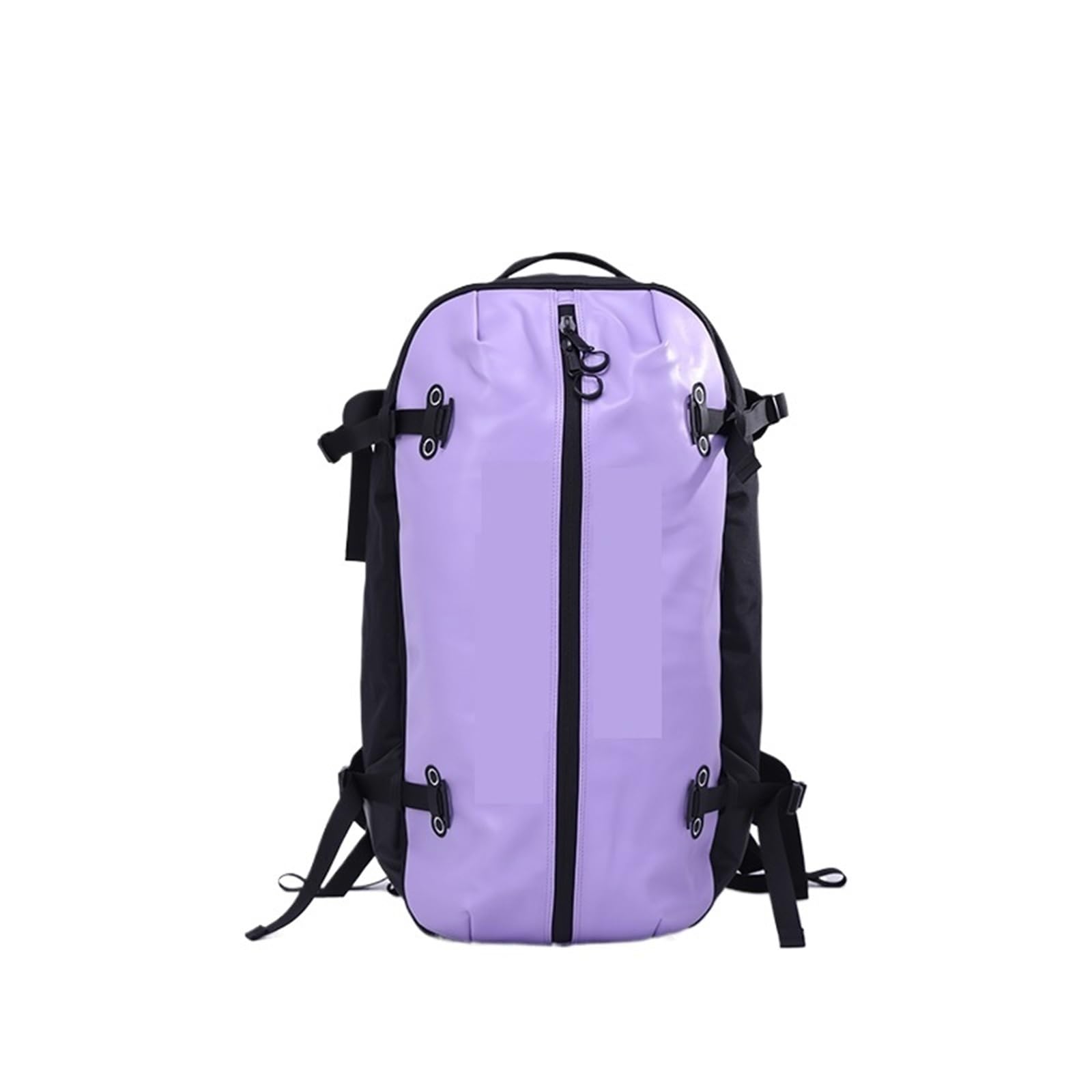 Skischuhtasche 55L Ski Snowboard Rucksack Rollschuhe Taschen Ski Helm Tasche Ski Schuh Tasche(Purple)