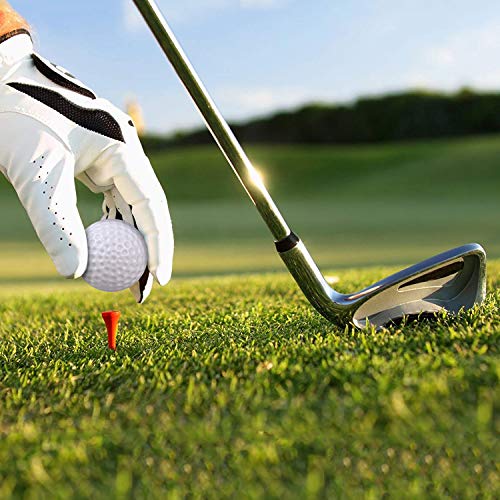 Kofull Practice Golf Balls, 100 Pack Hollow Plastic Golf Balls Indoor Outdoor Training, Golf Party Decorations #TOP4
