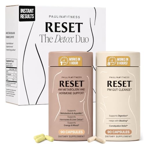 Reset Detox Duo: 30-Day Vegan Weight Loss Support Bundle