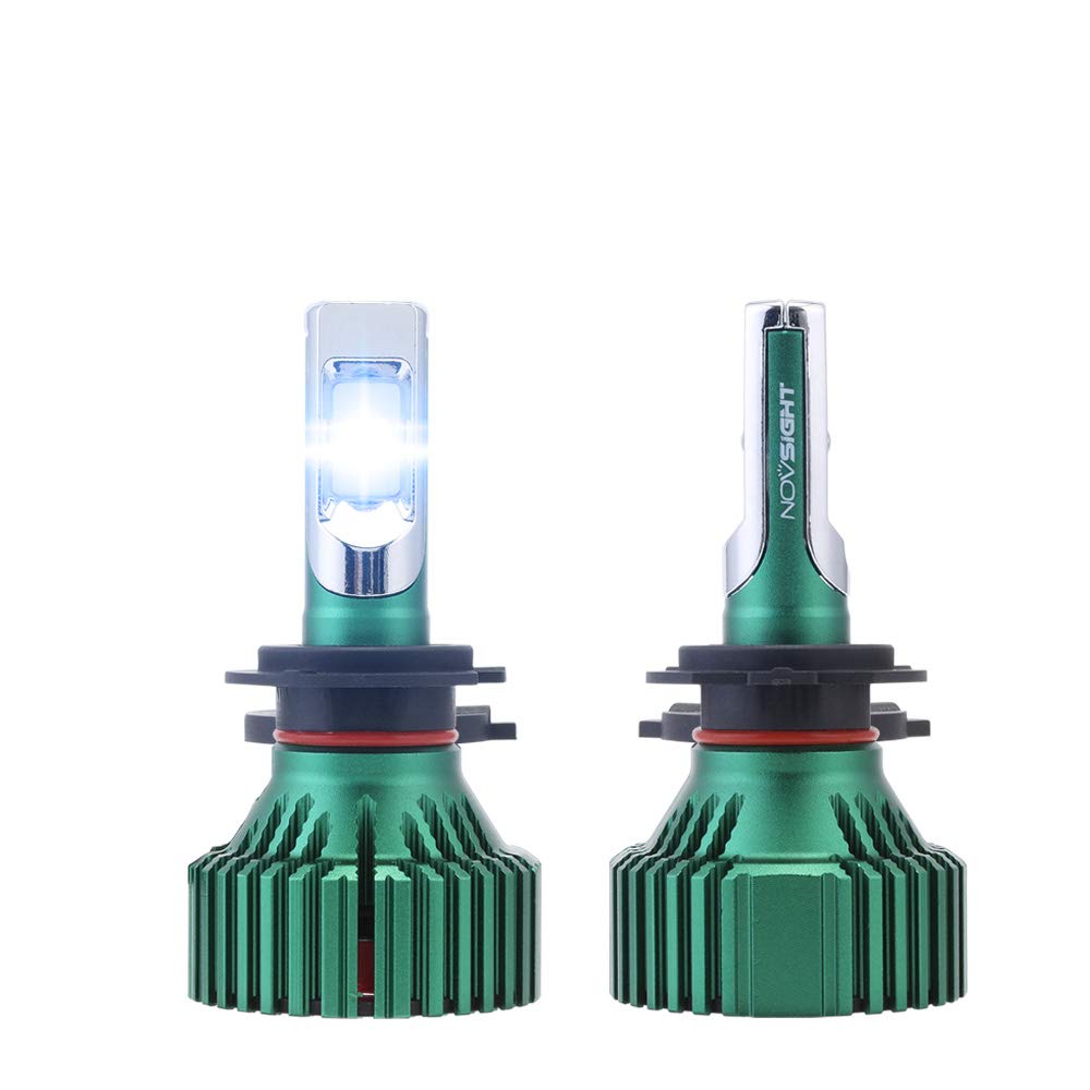 H7 LED Car Headlight Bulbs Conversion Kit,Nighteye 60W 10000LM 6500K Cool White CREE LED Automotive Driving Headlight Bulbs