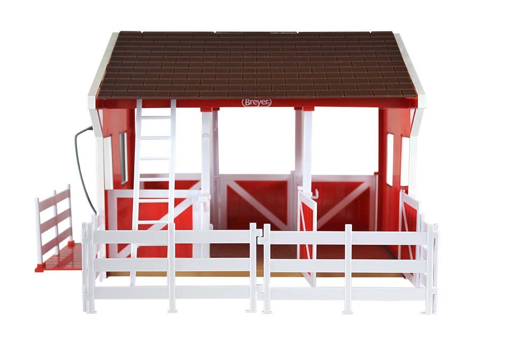 Breyer Freedom Series (Classics) Spring Creek Horse Stable Set | 15