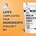 It's Just! - Inulin Prebiotic Fiber, Water Soluble, Chicory Root Powder, Promotes Gut Health, Made in USA, Product of Belgium, Vegan/Keto Friendly