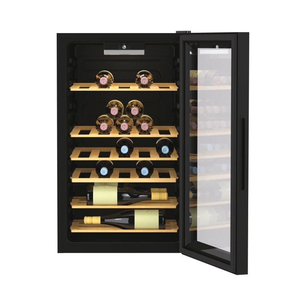 Cantinetta vino, n° 41 bottiglie, nero - CWC 150 MH