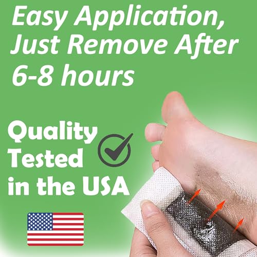 Advanced Foot Pads: Zeolite, Turmeric Curcumin & Ginger Formula | Effective & Natural | Premium Foot Patches 20 Pack4