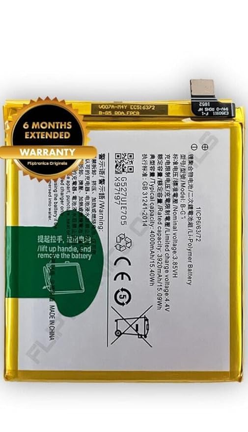 Image of Original B-G5 Battery for Vivo V1829 V1829A X27 X27A Battery with 6 Month Warranty**(DRE52)