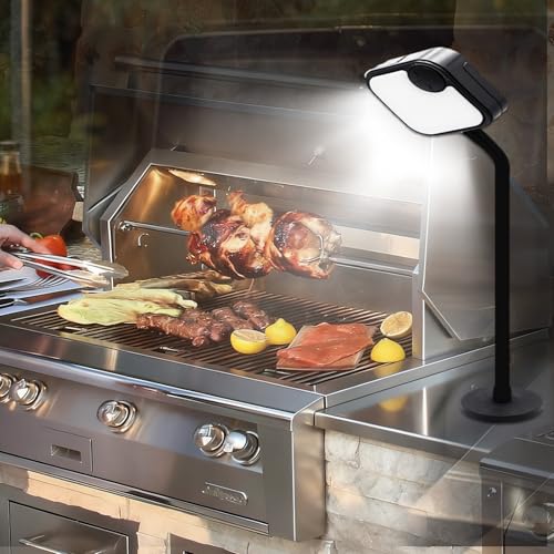 Rechargeable BBQ Grill Lights for Outdoor Grill Magnetic Grill Lights for Outdoor Barbeque (BBQ Grilling Gifts)