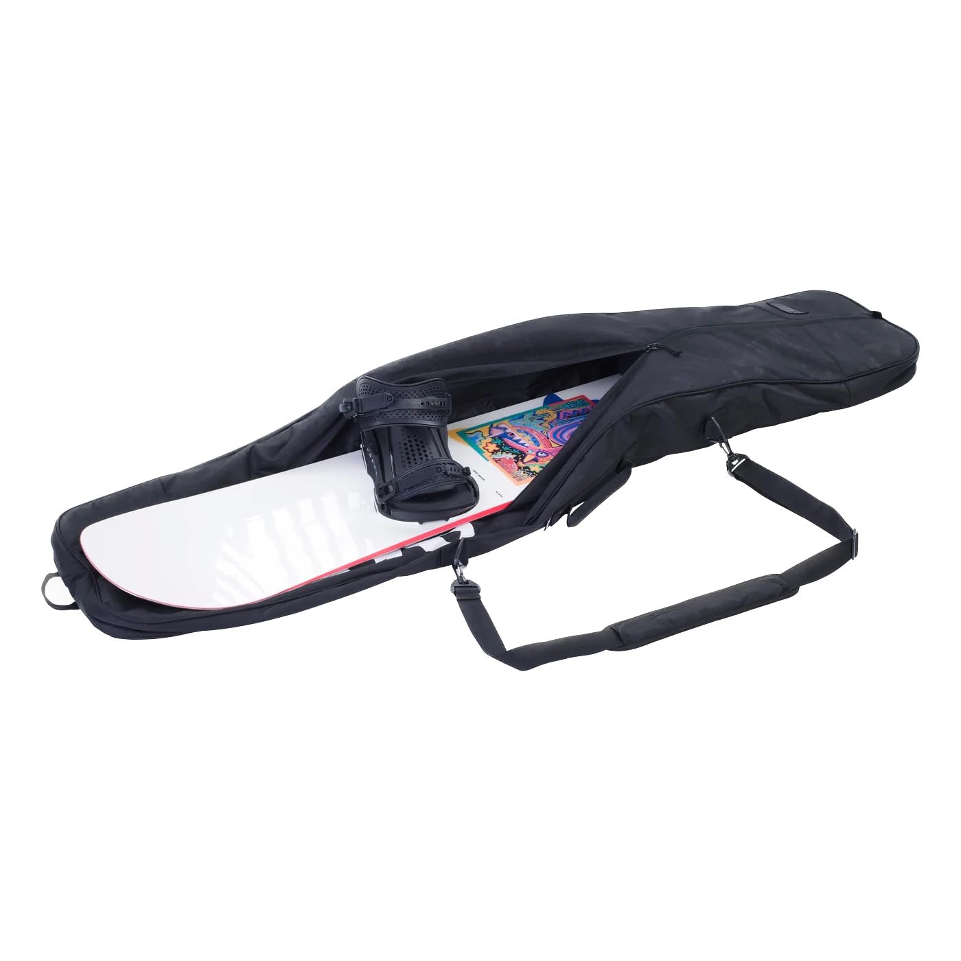 EVOC Board Bag Sac de Transport pour Snowboards, Sac de Snowboard (Rembourrage aux extrémités du Sac, bandoulière Amovible, Housse de Protection pour Snowboard)