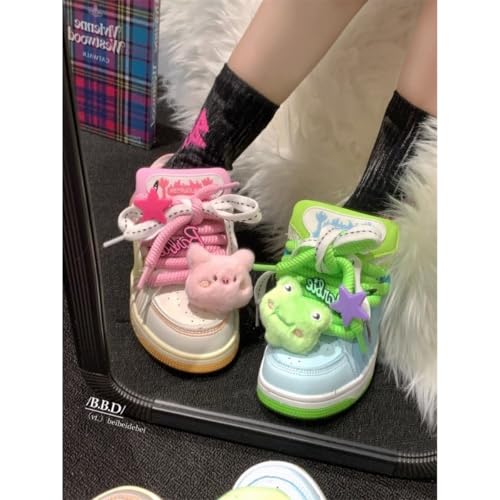 2025 Cute Fashion Dopamine Sneakers for Girls | Vibrant Colors & Comfortable Design3