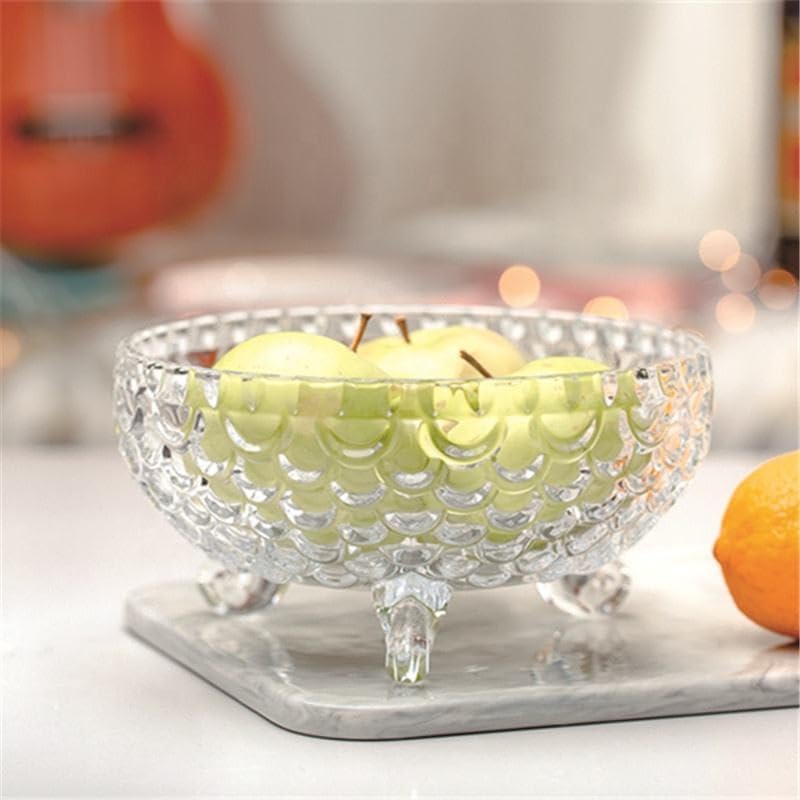Image of Glassbunny Ice Cream Glass Bowl Pack of 6, 200 ML Crystal Clear Glass Falooda Dessert Bowl Set, Mini Trifle Serving Cup