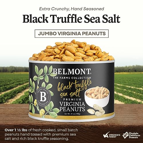 Image of Belmont Peanuts Black Truffle Virginia Peanuts, 25oz, Farms Collection