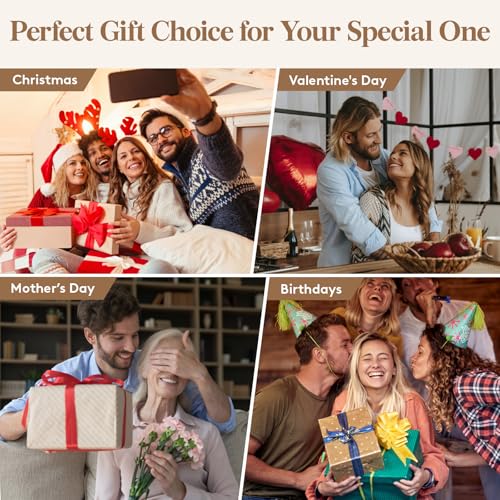 Lifewit Jewellery Box 360° Rotating, Jewellery Organiser with Mirror, Jewellery Display and Storage Case for Women, Spacious Jewellery Holder for Ring Necklace Earring Watches, Great Gift, Creamy - Cosy Home Interiors Lifewit Jewellery Box 360° Rotating, Jewellery Organiser with Mirror, Jewellery Display and Storage Case for Women, Spacious Jewellery Holder for Ring Necklace Earring Watches, Great Gift, Creamy - Image 8