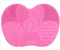 Tapete De Silicone Para Limpar Pincéis De Maquiagem