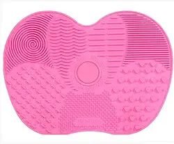 Tapete De Silicone Para Limpar Pincéis De Maquiagem