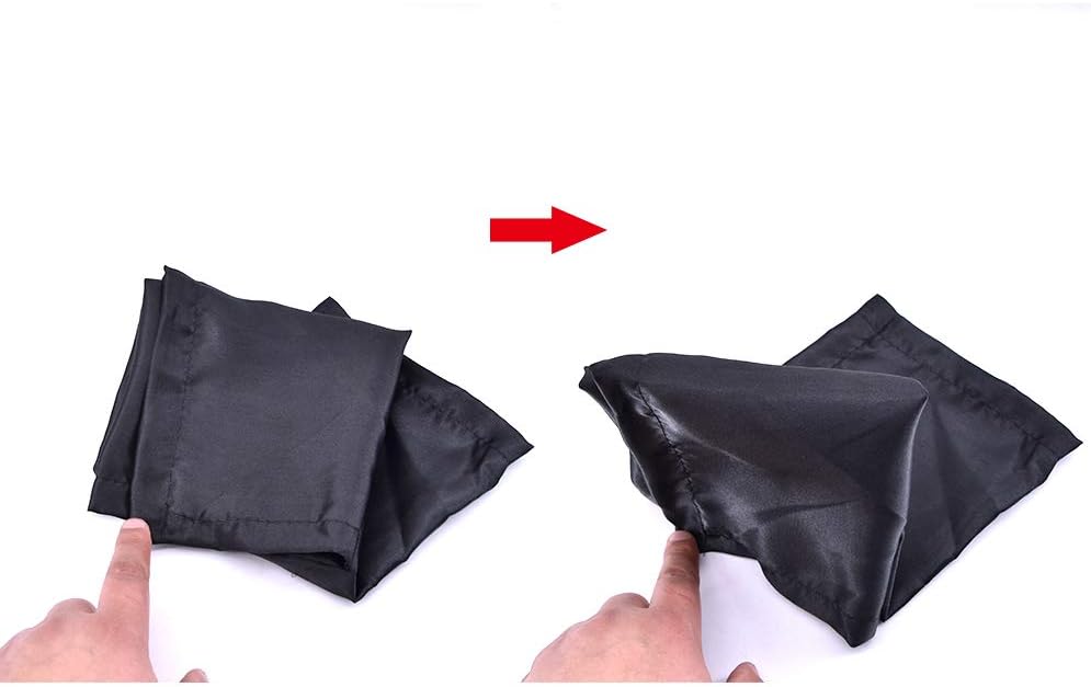SUMAG Haunted Hanky/Handkerchief Magic Tricks Scarf/Silk Magic for Magician Close Up Illusion Gimmick Props Comedy Mentalism
