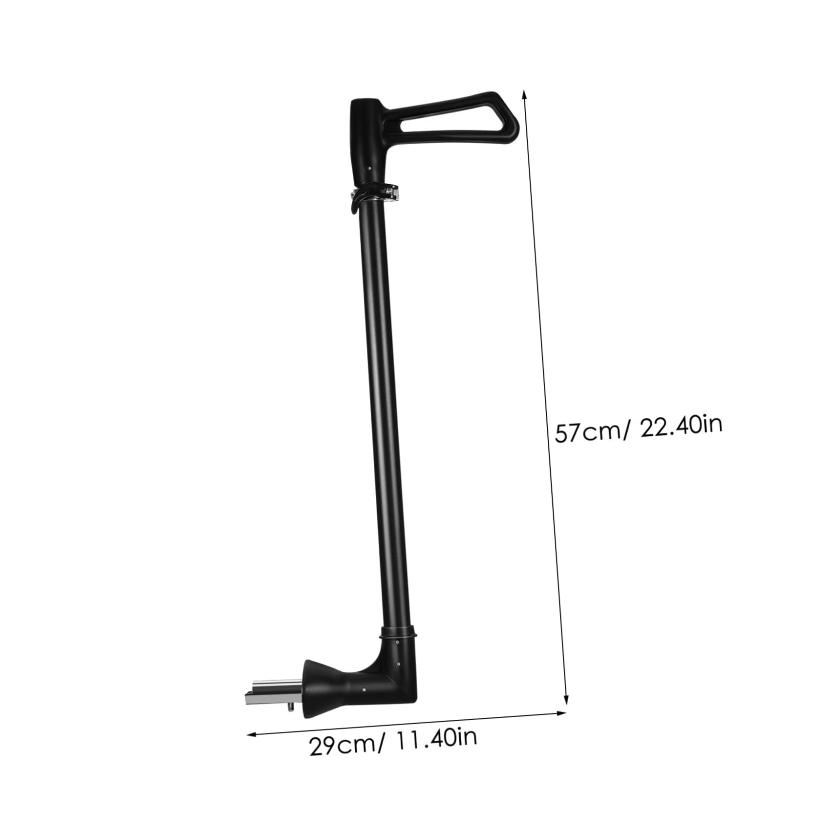 Manillar para Cochecito de Negro Mango de Empuje Accesorio Práctico y Estable Fácil Instalación y Extracción para Paseo Seguro y Cómodo