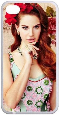 Customize Famous Singer Lana Del Rey Back Case for iphone 4 4S JN4S-1954