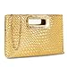ATQCOL Evening Clutch Purses for Women PU Leather Evening Clutch Bag Fashion Formal Party Cocktail Prom Handbags